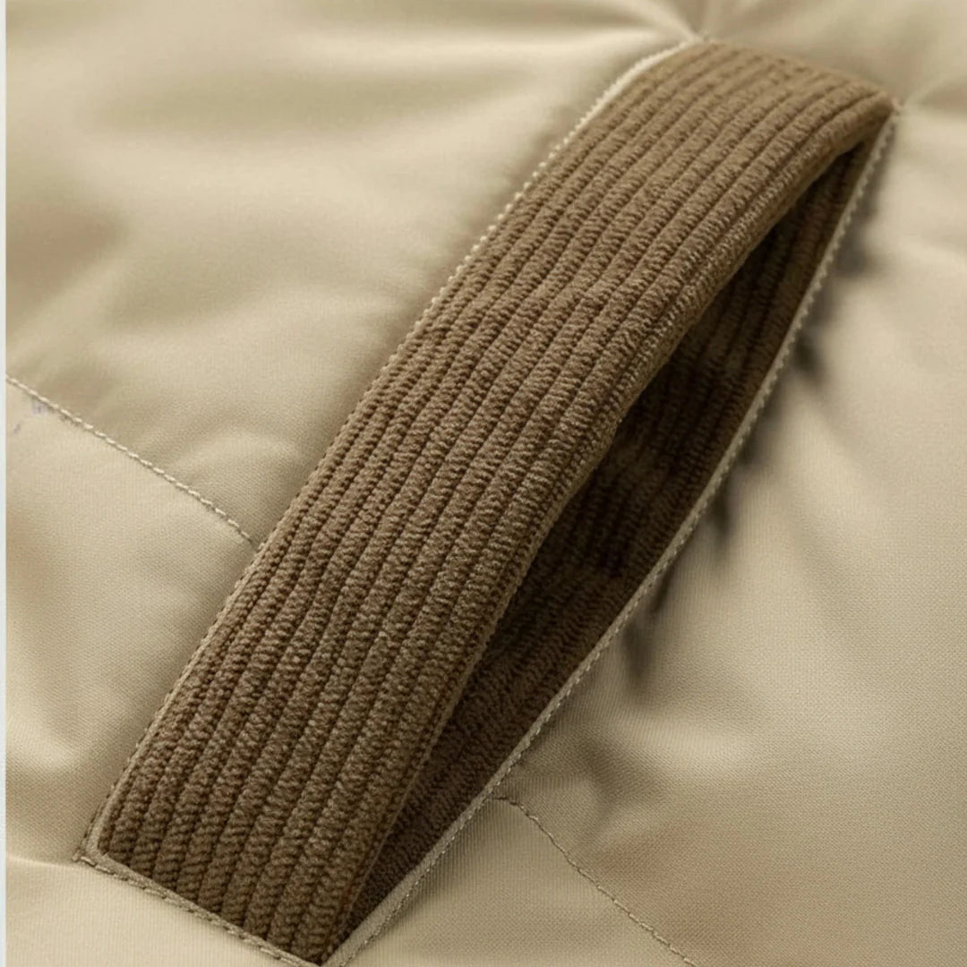 Vellouran | Men's Winter Puffer Jacket with Removable Hood