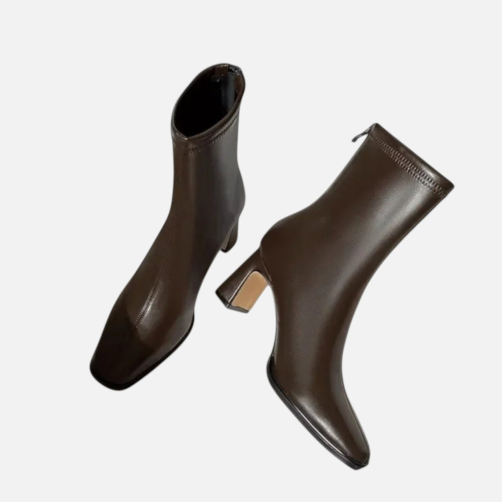 Vellouran | Women's Square-Toe Ankle Boots