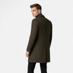 Vellouran | Men’s Mid-Length Wool Overcoat