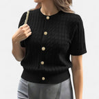 Vellouran | Women’s Cable-Knit Cardigan