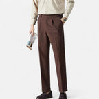 Vellouran | Men’s Breathable Pleated Pantalon