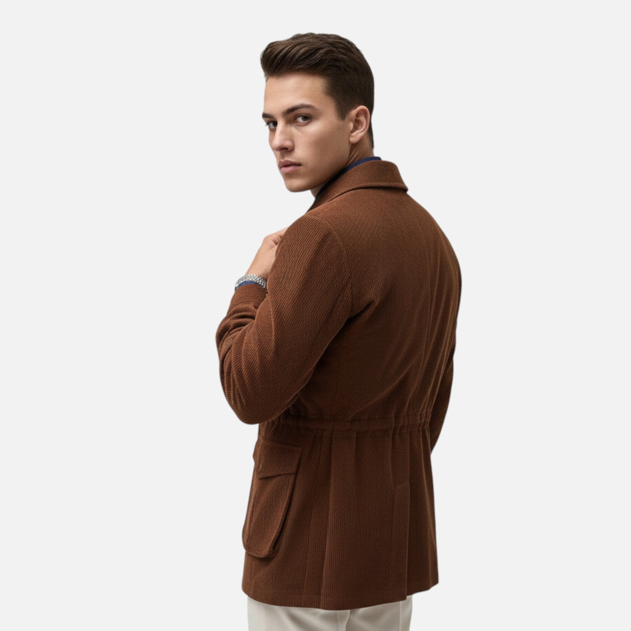 Vellouran | Men’s Corduroy Safari Jacket