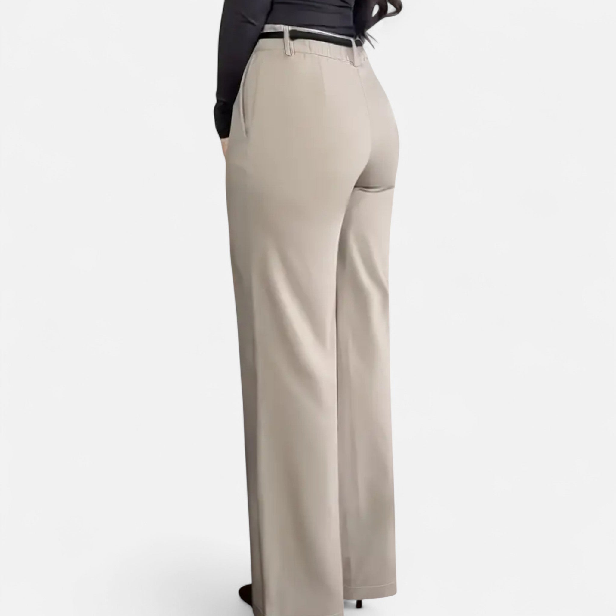 Vellouran | Women’s High-Waisted Wide-Leg Trousers