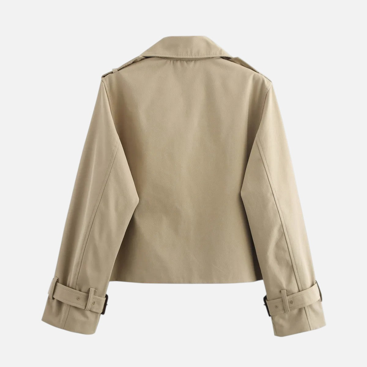Vellouran | Women's Cropped Spring Trenchcoat
