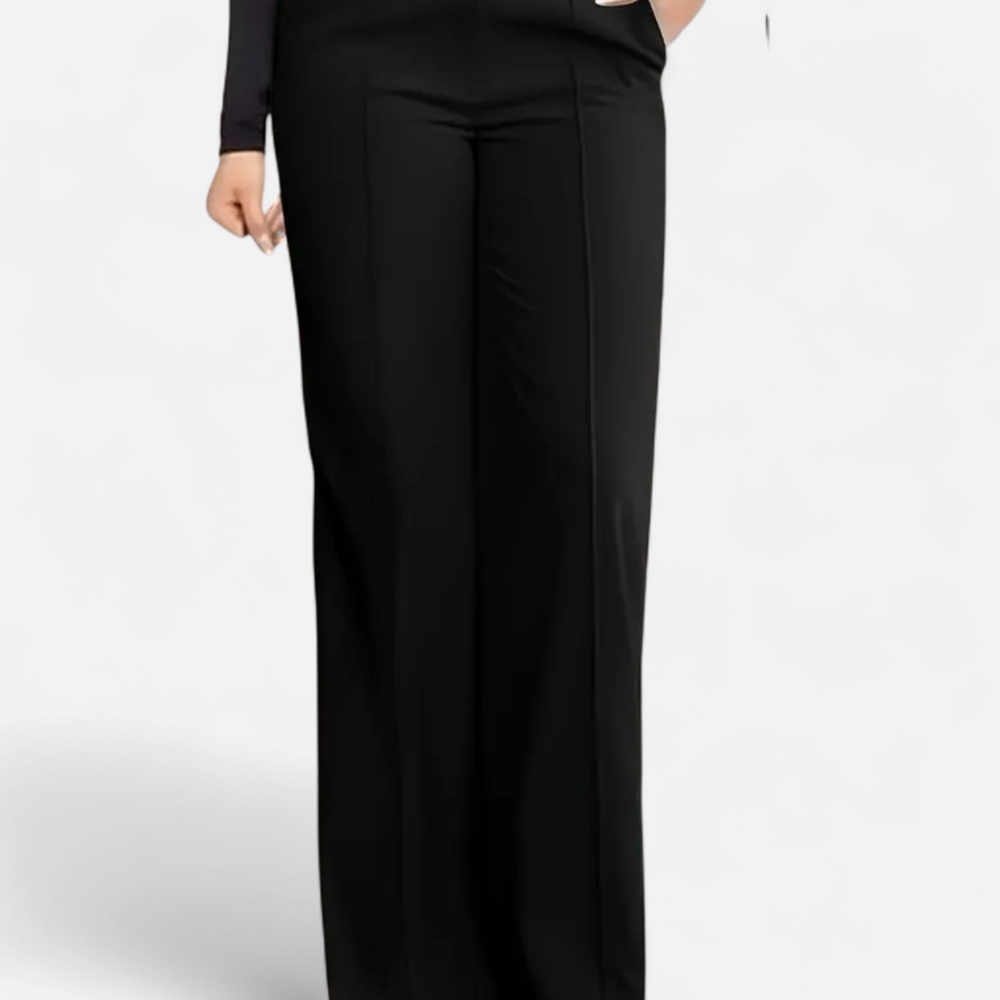Vellouran | Women’s High-Waisted Wide-Leg Trousers
