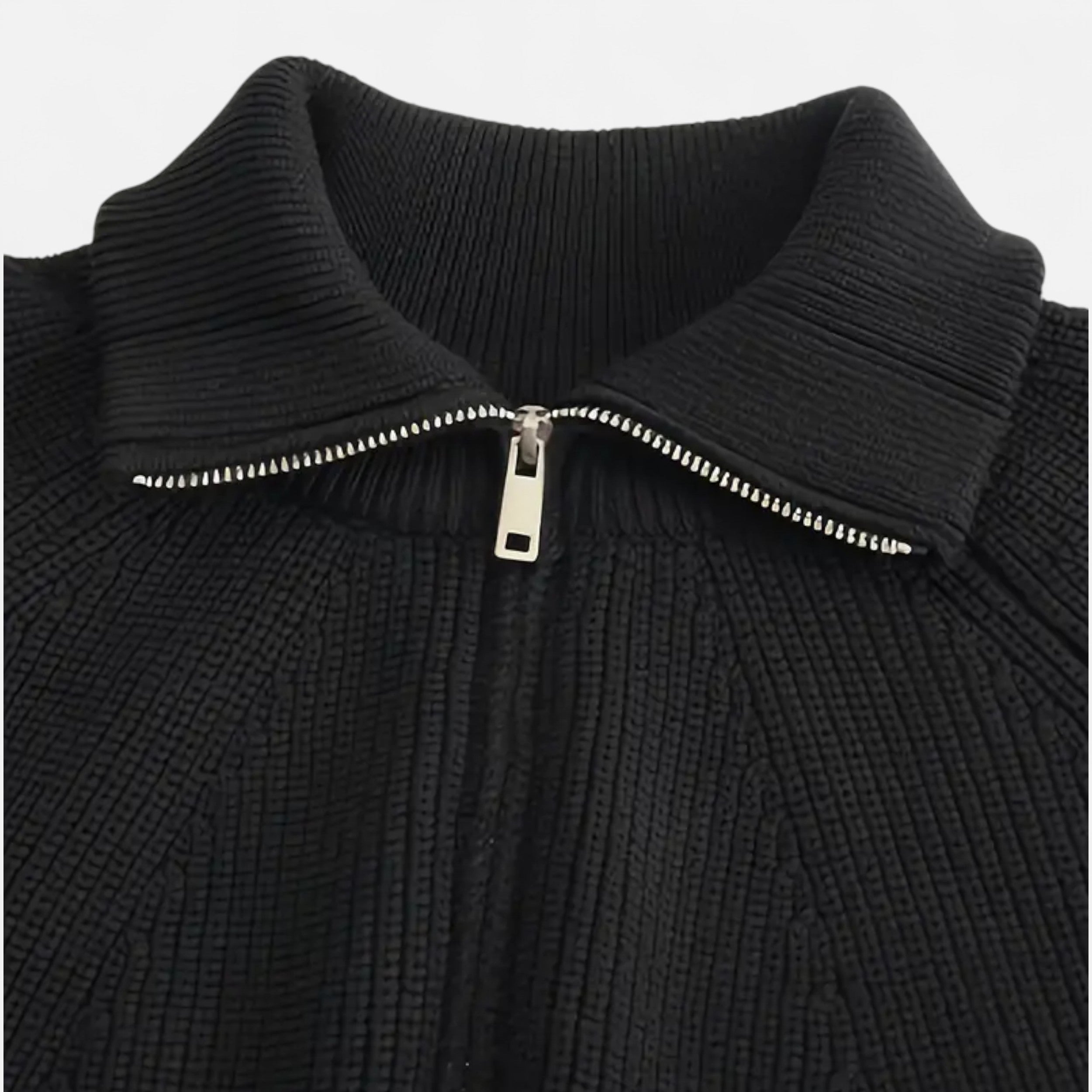 Vellouran | Men’s Relaxed Half Zip Knit Sweater