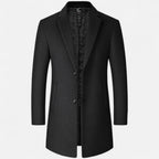 Vellouran | Men’s Mid-Length Wool Overcoat