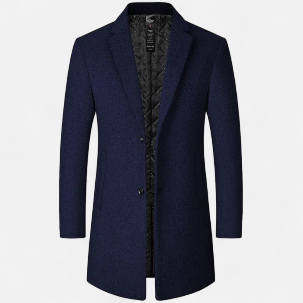 Vellouran | Men’s Mid-Length Wool Overcoat