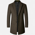 Vellouran | Men’s Mid-Length Wool Overcoat