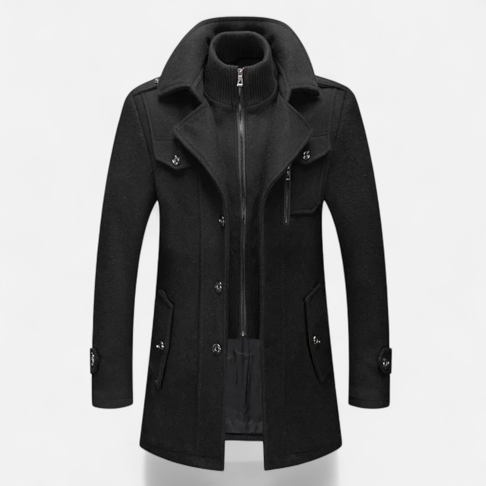 Vellouran | Men’s Modern Tailored Trenchcoat