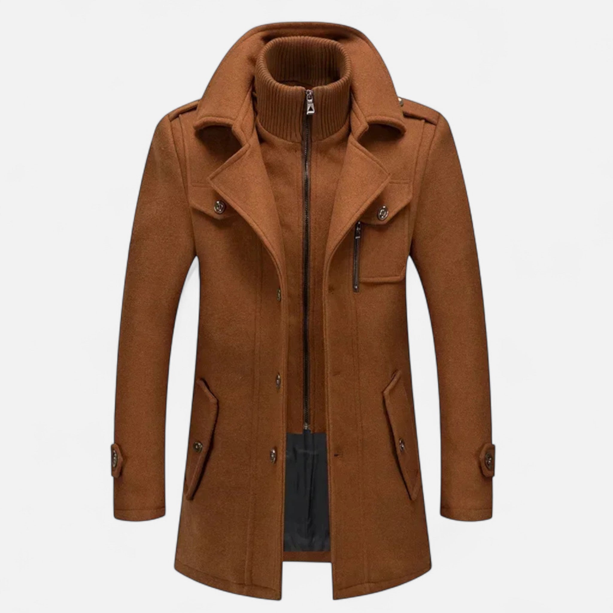 Vellouran | Men’s Modern Tailored Trenchcoat