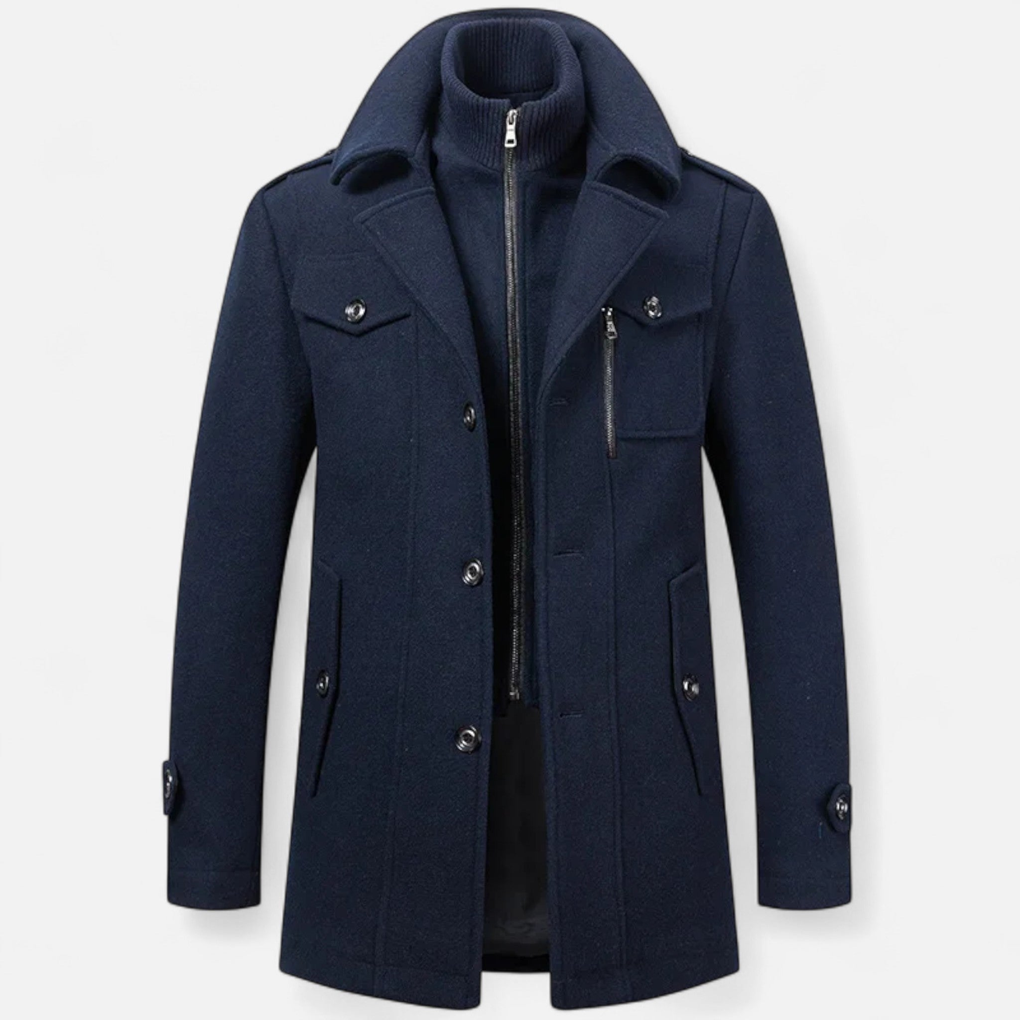 Vellouran | Men’s Modern Tailored Trenchcoat