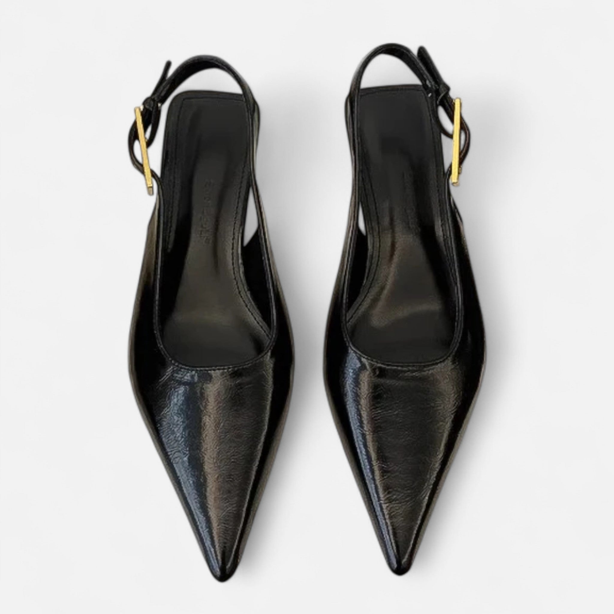 Vellouran | Women’s Pointed Toe Slingback Heels