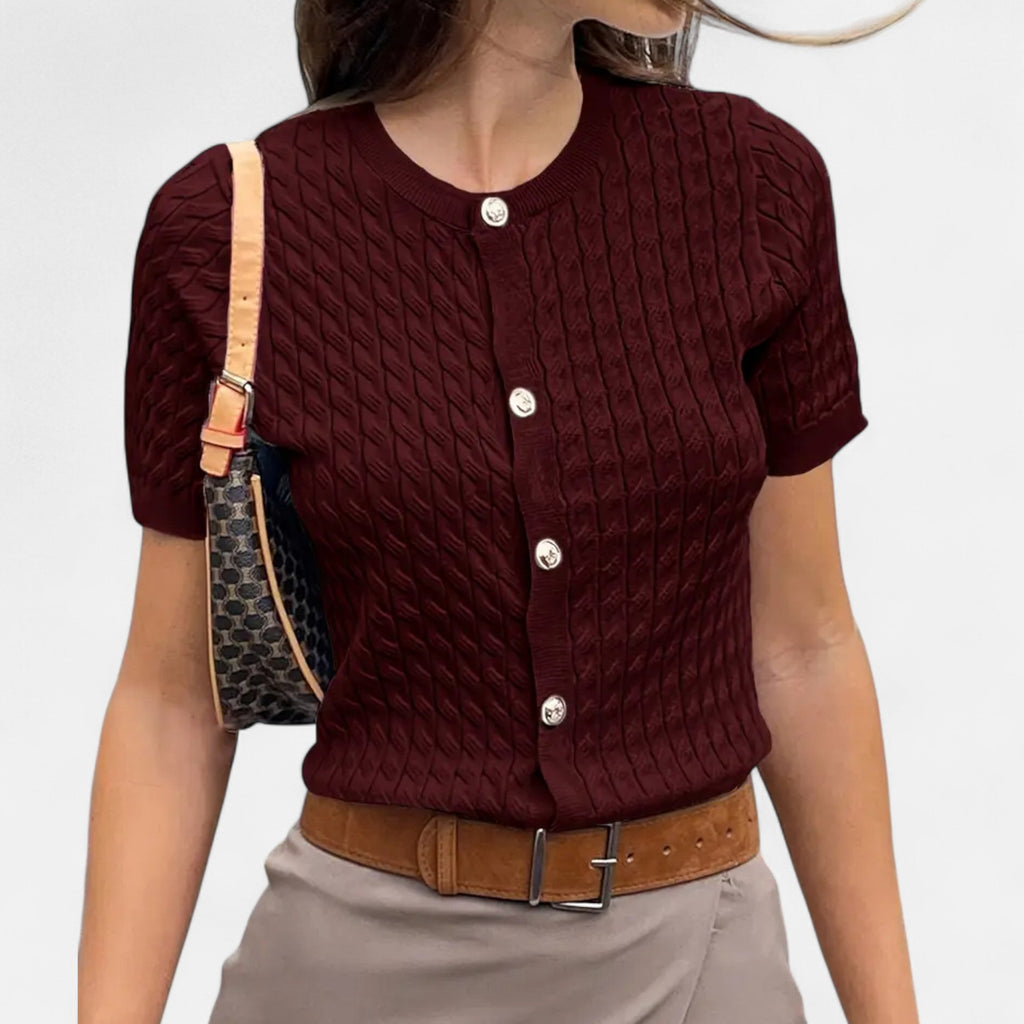 Vellouran | Women’s Cable-Knit Cardigan