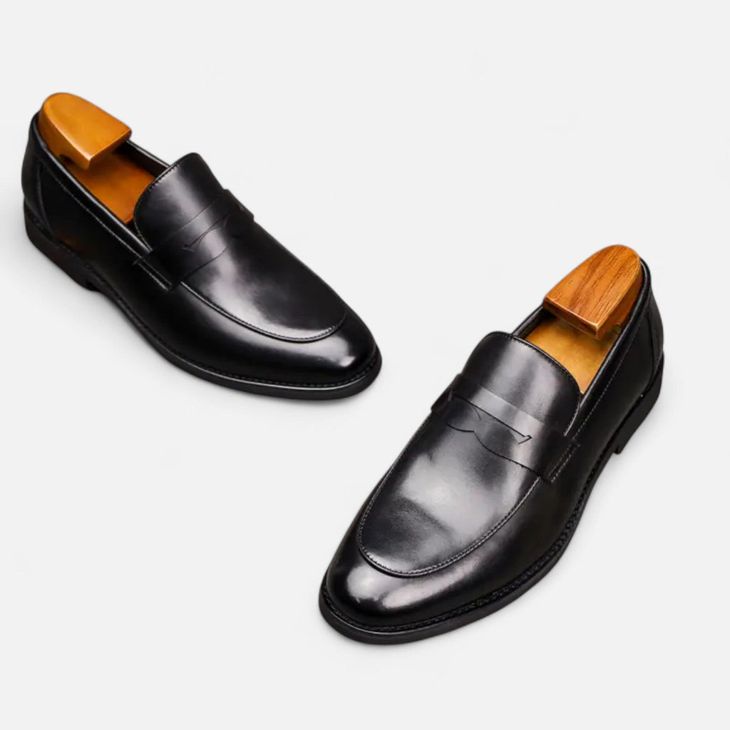 Vellouran | Men's Leather Penny Loafers