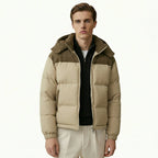 Vellouran | Men's Winter Puffer Jacket with Removable Hood