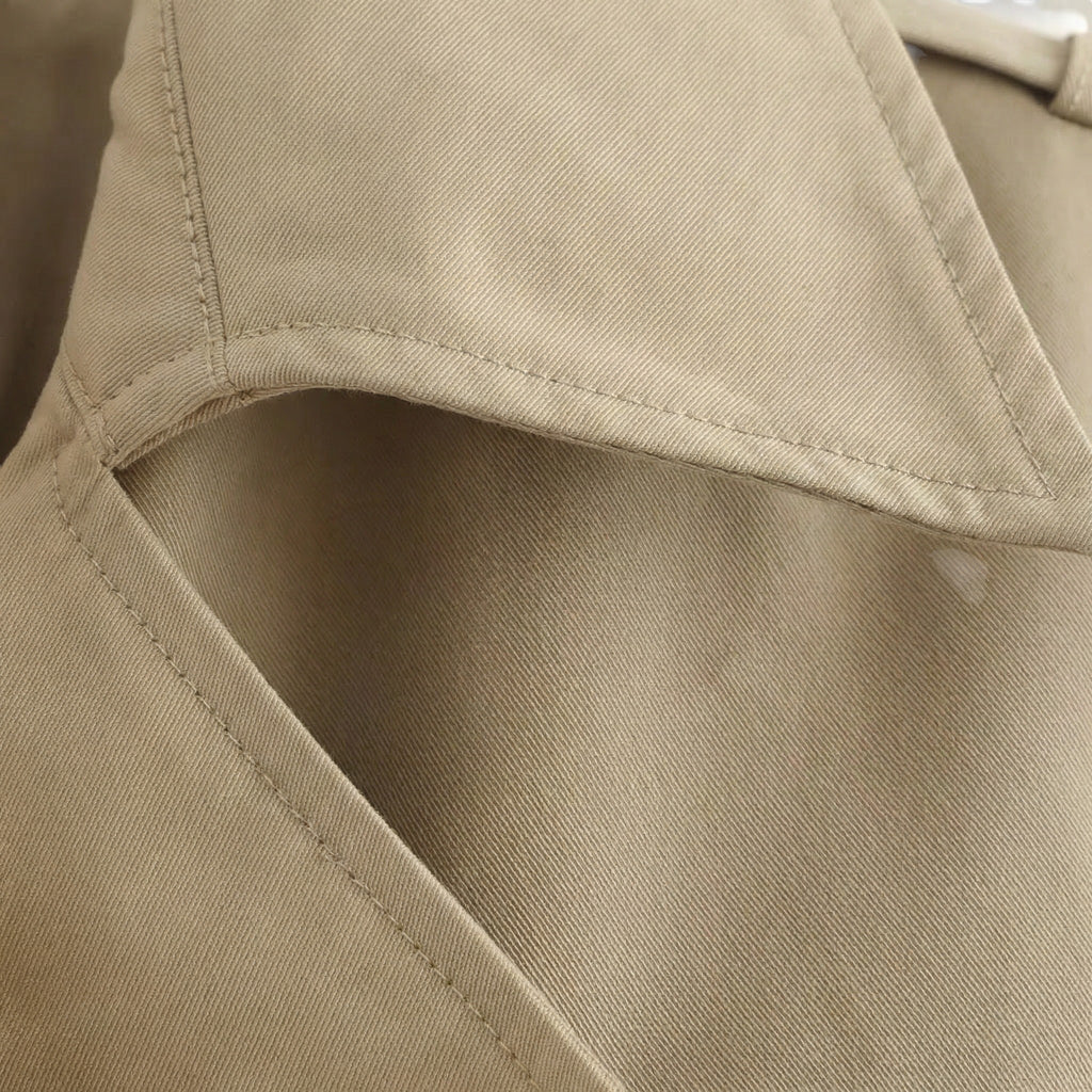 Vellouran | Women's Cropped Spring Trenchcoat