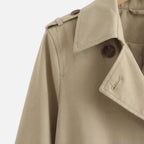 Vellouran | Women's Cropped Spring Trenchcoat