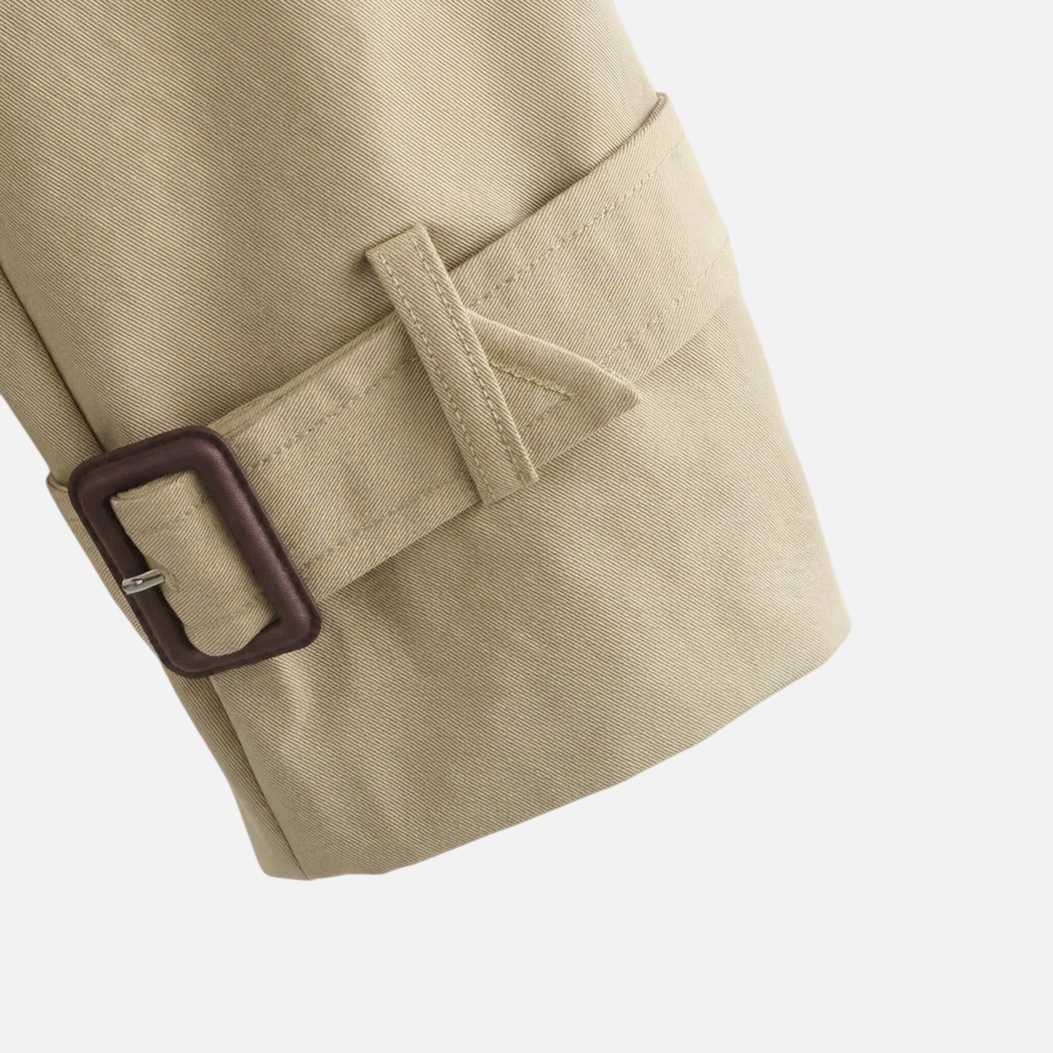 Vellouran | Women's Cropped Spring Trenchcoat