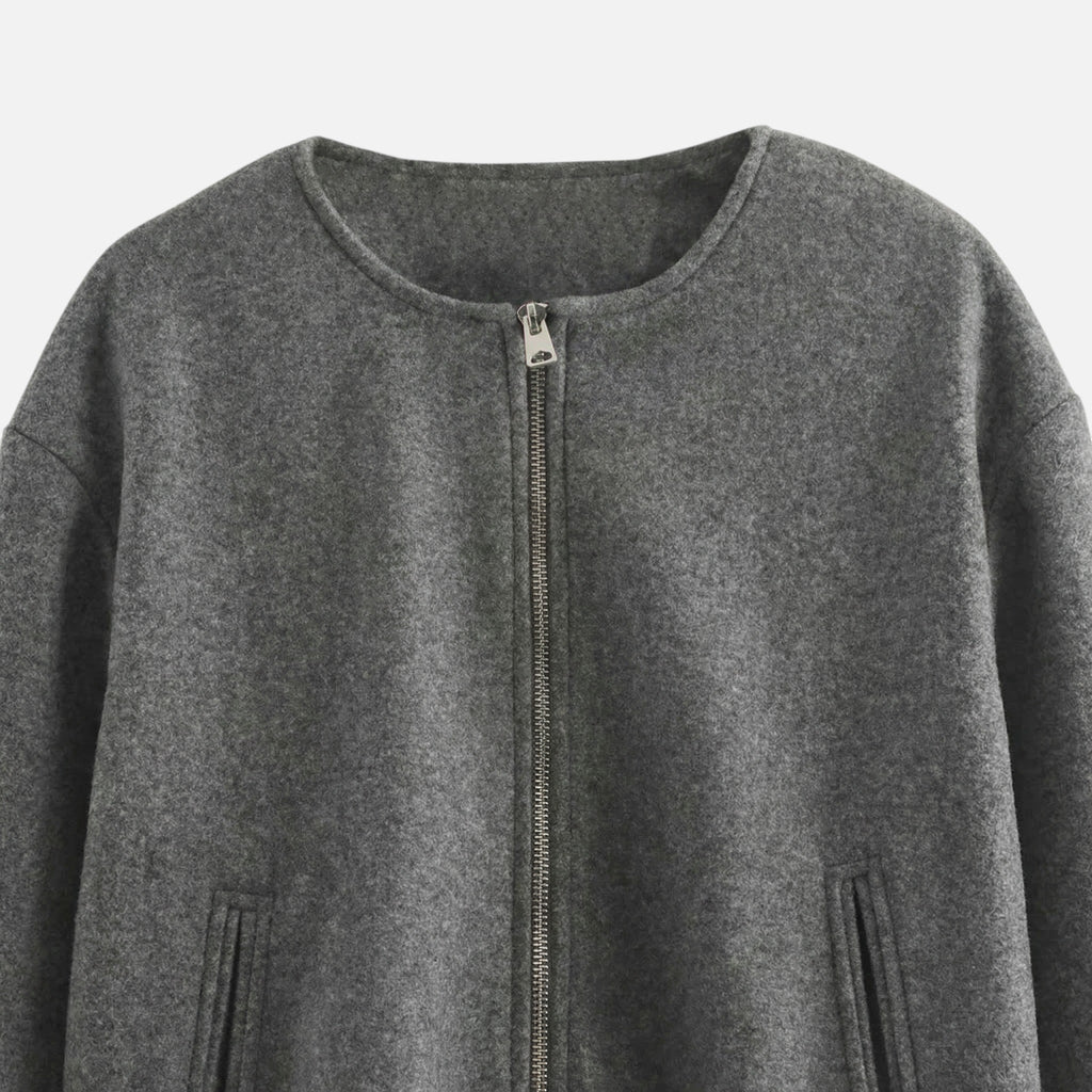 Vellouran | Women's Fleece Bomber Jacket for Spring