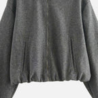 Vellouran | Women's Fleece Bomber Jacket for Spring
