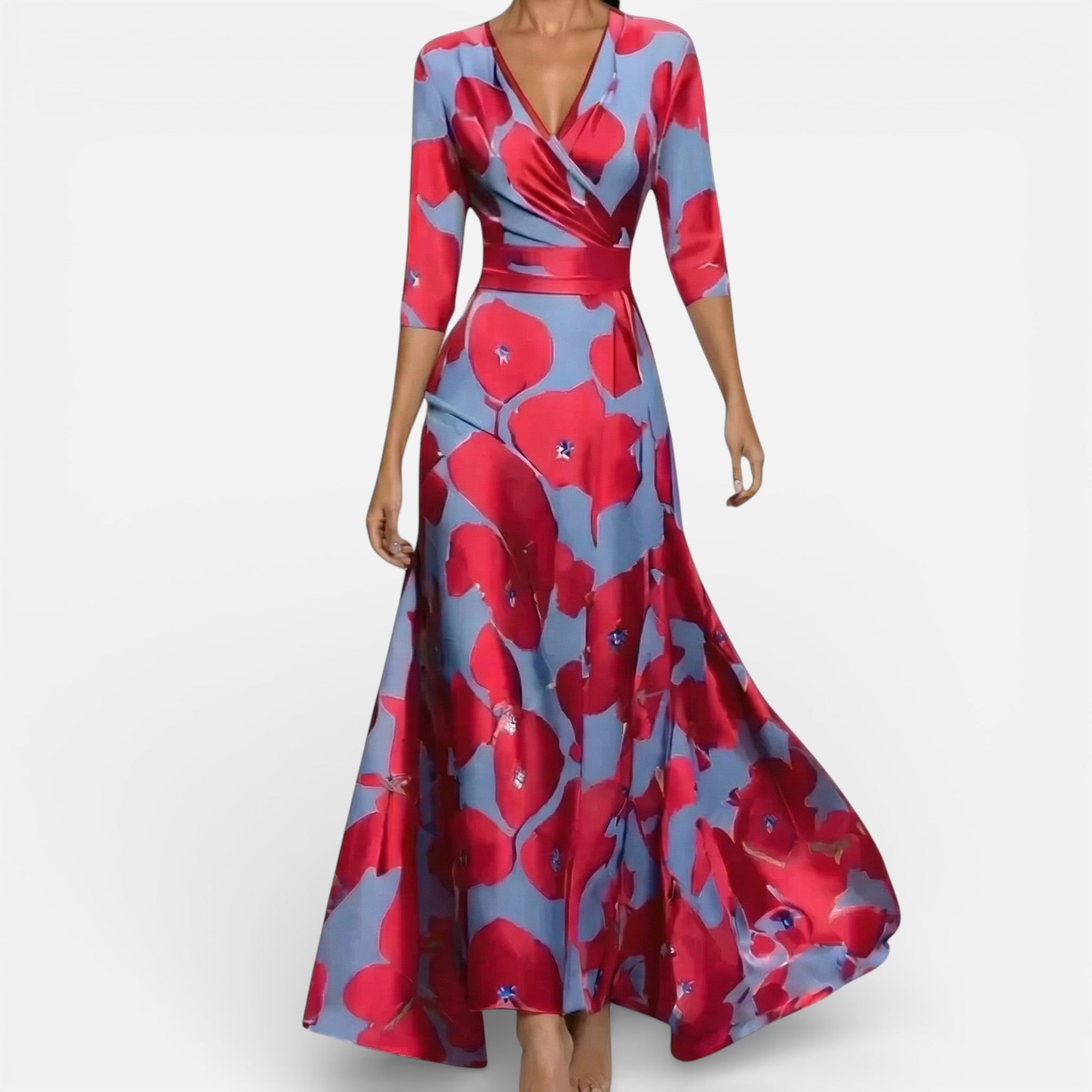 Vellouran | Women's Luxury Floral Dress