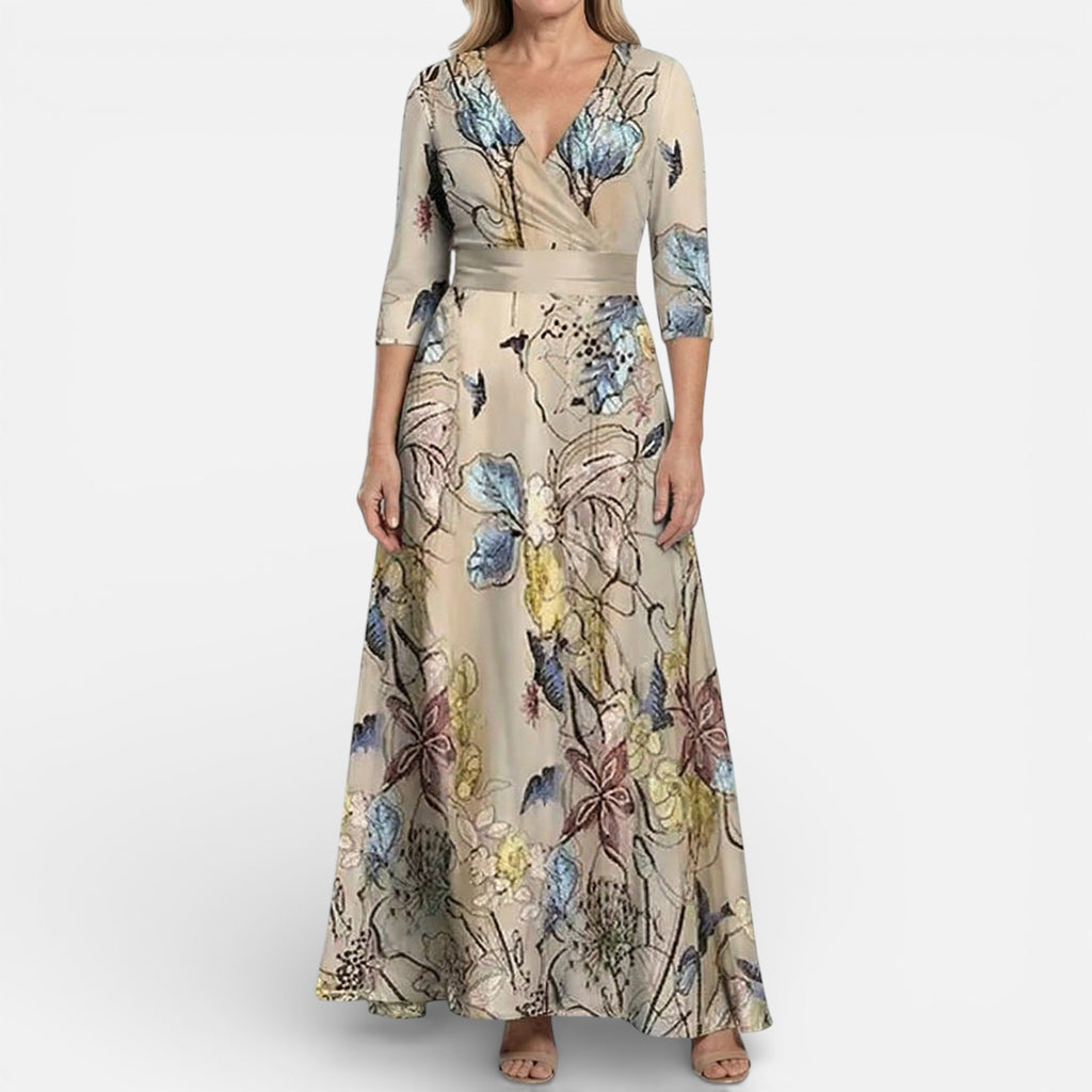 Vellouran | Women's Luxury Floral Dress