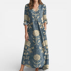 Vellouran | Women's Shirt Dress with Long Sleeves