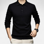 Vellouran | Men’s Knit Longsleeve Polo