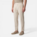 Vellouran | Men’s Breathable Pleated Pantalon