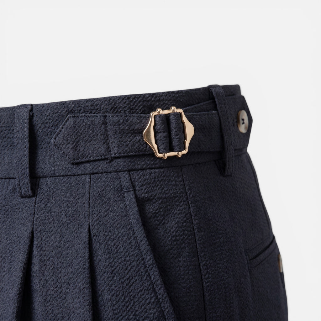 Vellouran | Men’s Breathable Pleated Pantalon