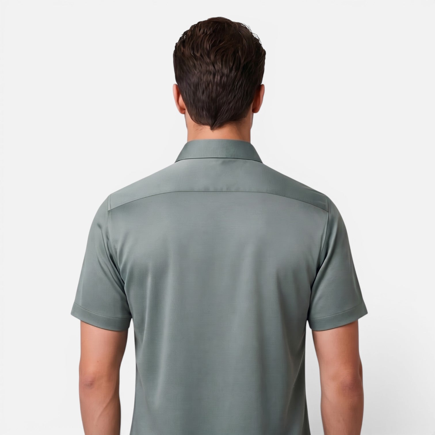 Vellouran | Men's Relaxed Silk Shirt Casual Smart Style