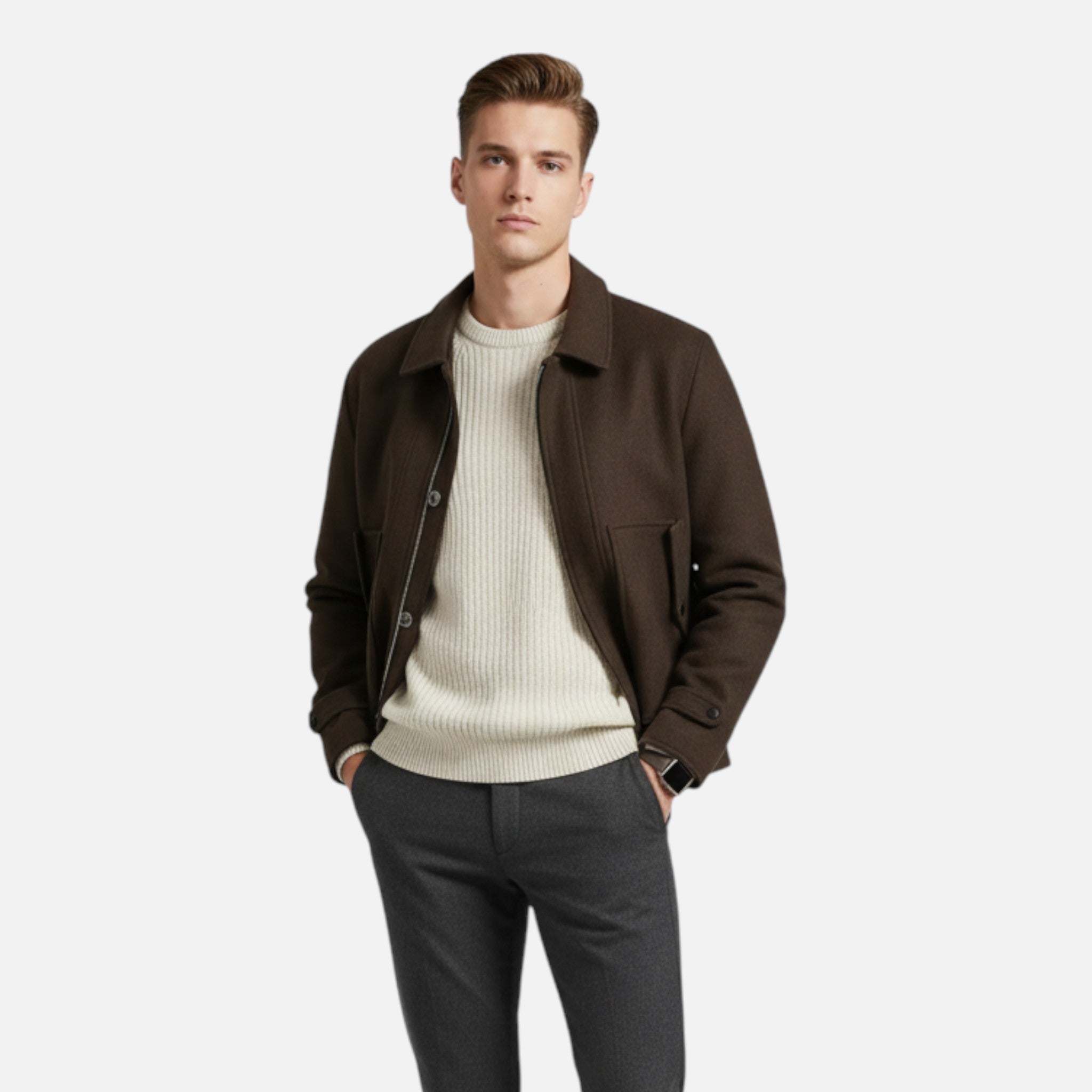 Vellouran | Men’s Casual Lapel Spring Jacket