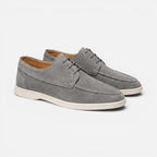 Vellouran | Men's Suede Loafers - Casual Lace-Up Style Dress Shoes