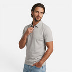 Vellouran | Men's Zip Up Polo Shirt