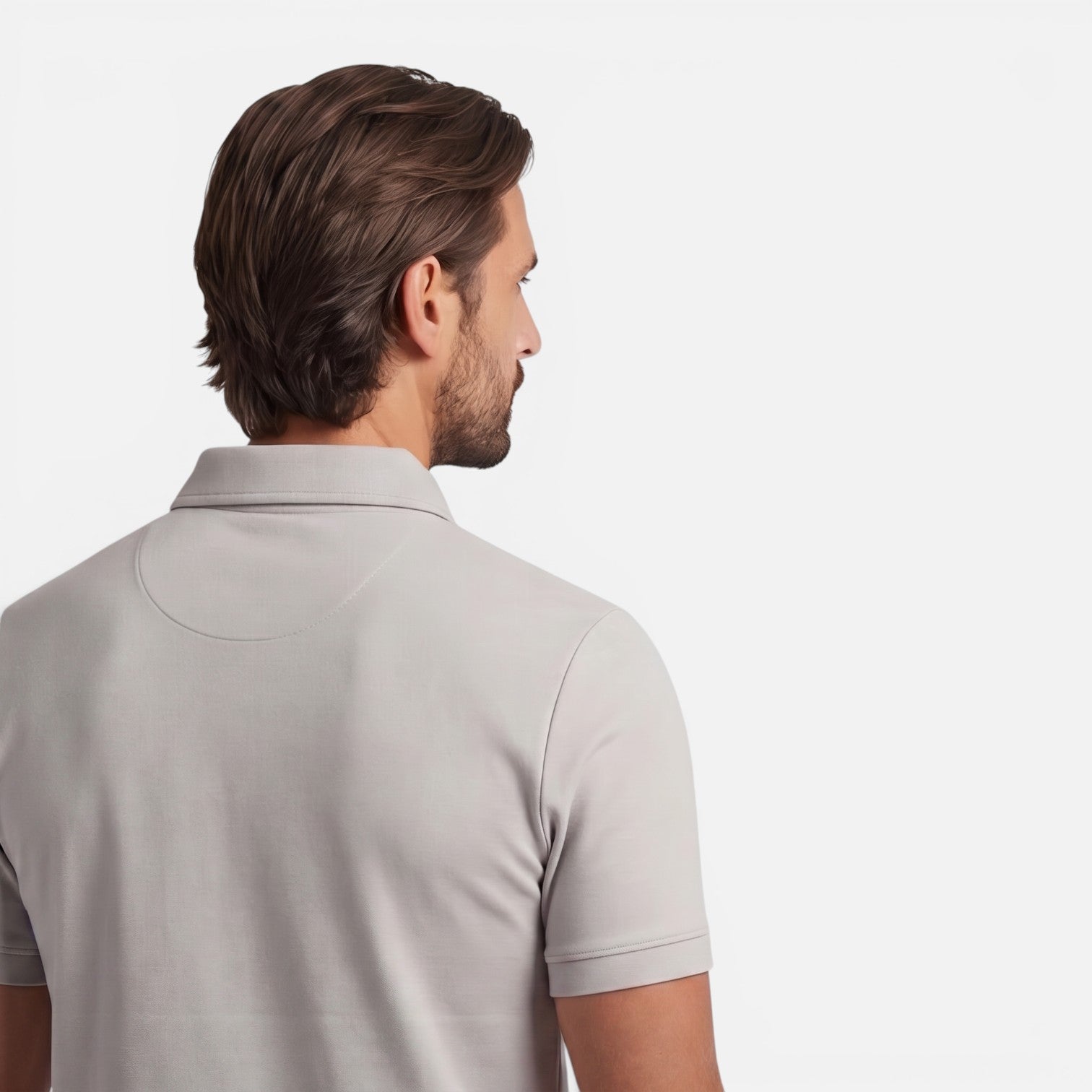Vellouran | Men's Zip Up Polo Shirt