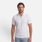 Vellouran | Men's Zip Up Polo Shirt
