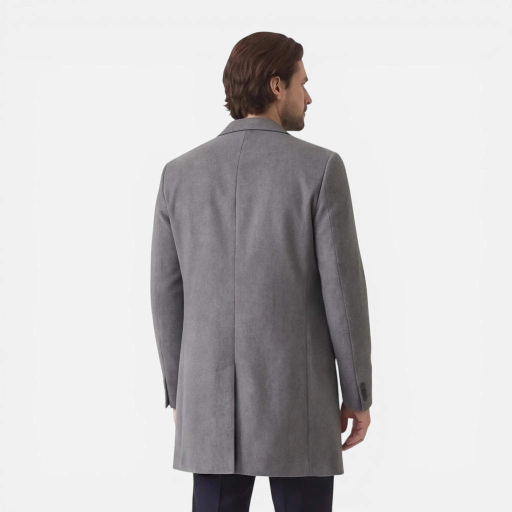 Vellouran | Men’s Mid-Length Wool Overcoat