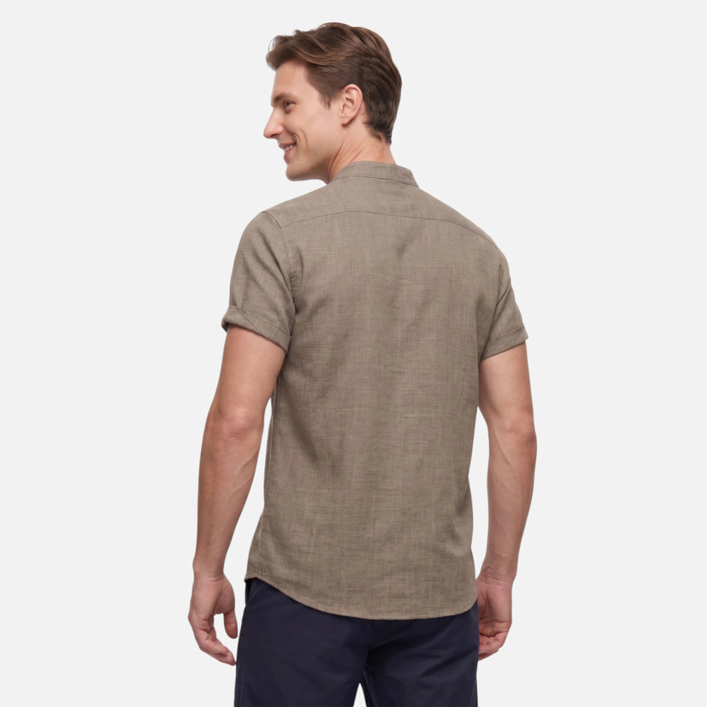 Vellouran | Men’s Breathable Casual Shirt for Warm Weather