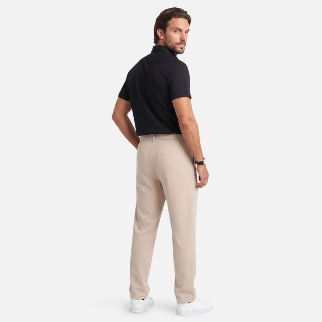 Vellouran | Men’s Classic Fit Tailored Trousers for Smart Wear