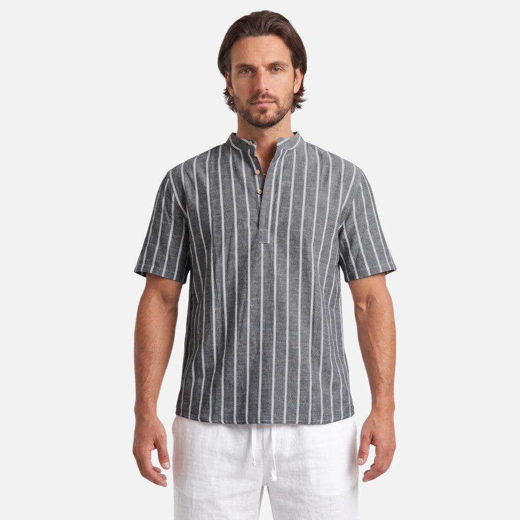 Vellouran | Men’s Bari Sailor Polo Shirt for Summer Leisure