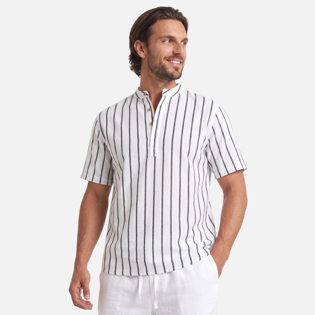 Vellouran | Men’s Bari Sailor Polo Shirt for Summer Leisure