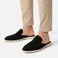 Vellouran | Men’s Suede Yacht Mules for Summer Wear