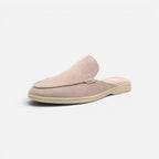 Vellouran | Men’s Suede Yacht Mules for Summer Wear