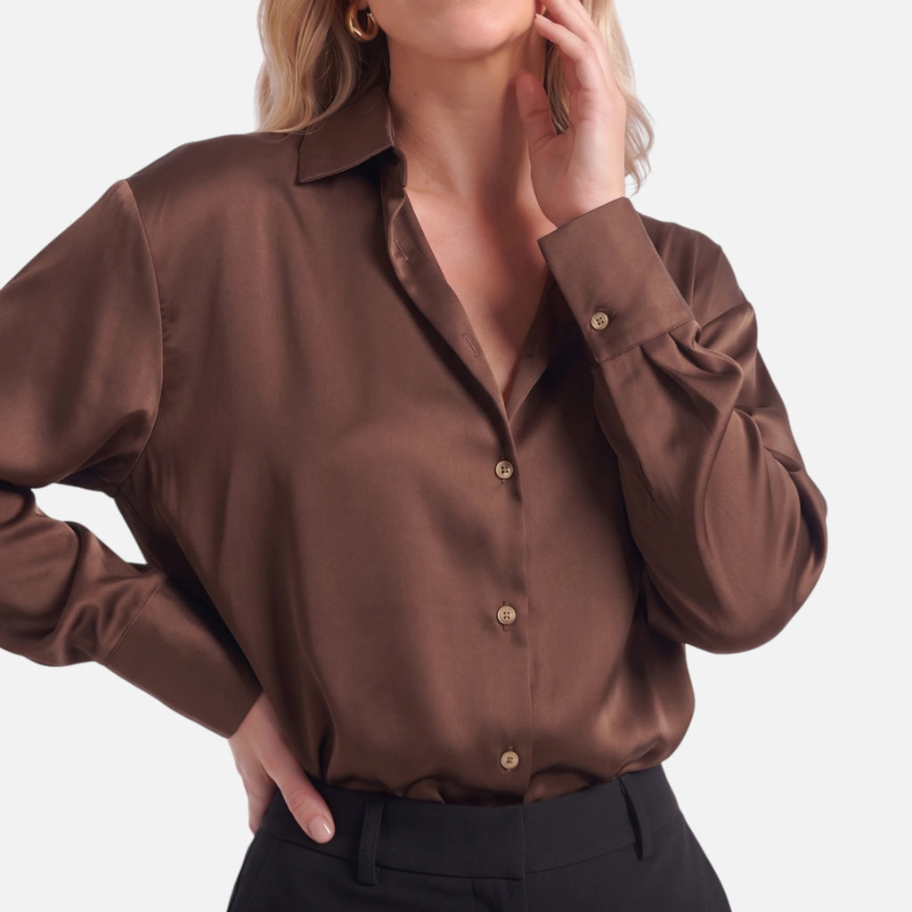 Vellouran | Women’s Relaxed Fit Chic Shirt for Everyday Wear