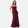 Vellouran | Women’s Sleeveless Maxi Dress with Floral Design