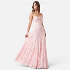 Vellouran | Women’s Sleeveless Maxi Dress with Floral Design
