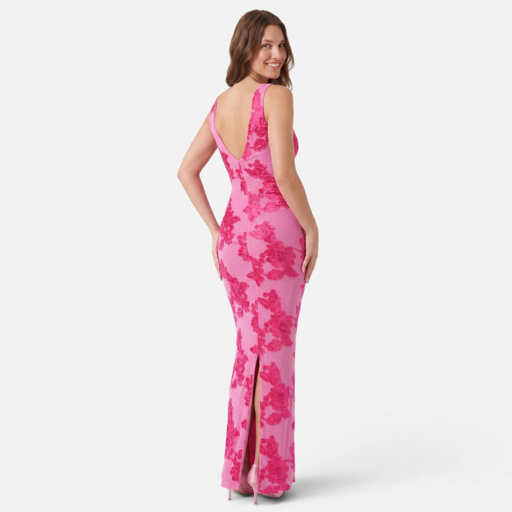 Vellouran | Women’s Floral Maxi Dress for Evening Occasions