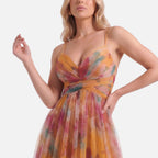Vellouran | Women’s Floral Maxi Dress for Summer Occasions