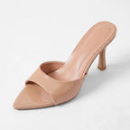 Vellouran | Women’s Pointed Toe Heels with Glossy Finish